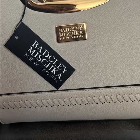 Badgley Mischka Ann Double Handle Satchel - Picture 2 of 4